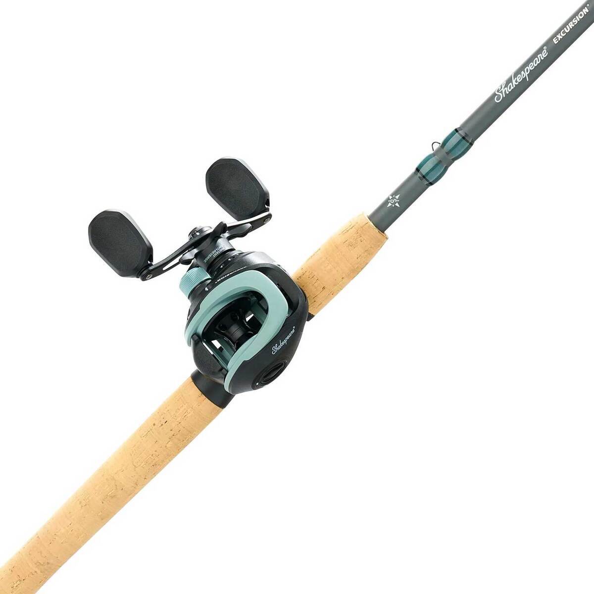 Shakespeare Excursion Baitcast Rod and Reel Combo