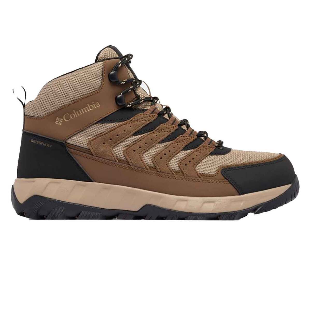 Columbia Men's Strata Trail Waterproof Mid Hiking Boots 5 Columbia Men's Strata Trail Waterproof Mid Hiking Boots