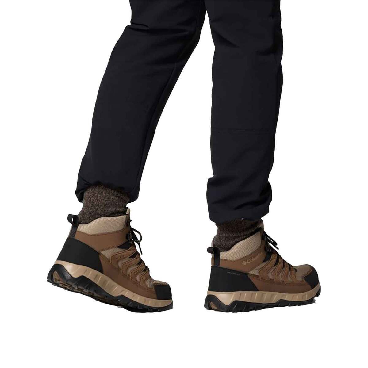 Columbia Men's Strata Trail Waterproof Mid Hiking Boots 9 Columbia Men's Strata Trail Waterproof Mid Hiking Boots