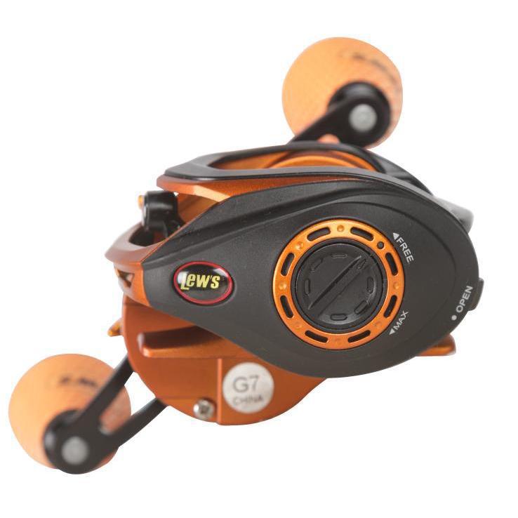 Lew's Mach Crush Speed Spool Casting Reel - Size 1, Right Retrieve 3 Lew's Mach Crush Speed Spool Casting Reel - Size 1, Right Retrieve