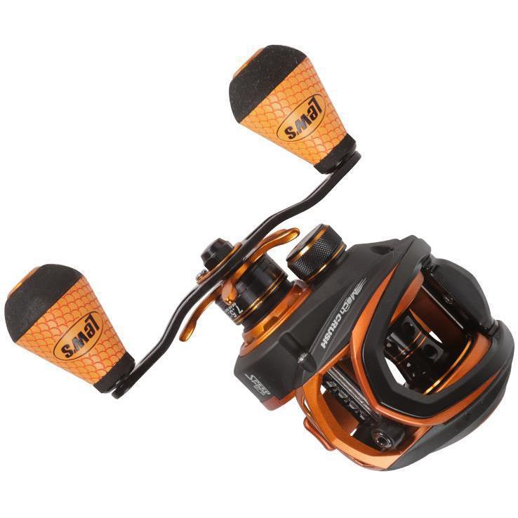 Lew's Mach Crush Speed Spool Casting Reel - Size 1, Right Retrieve 4 Lew's Mach Crush Speed Spool Casting Reel - Size 1, Right Retrieve