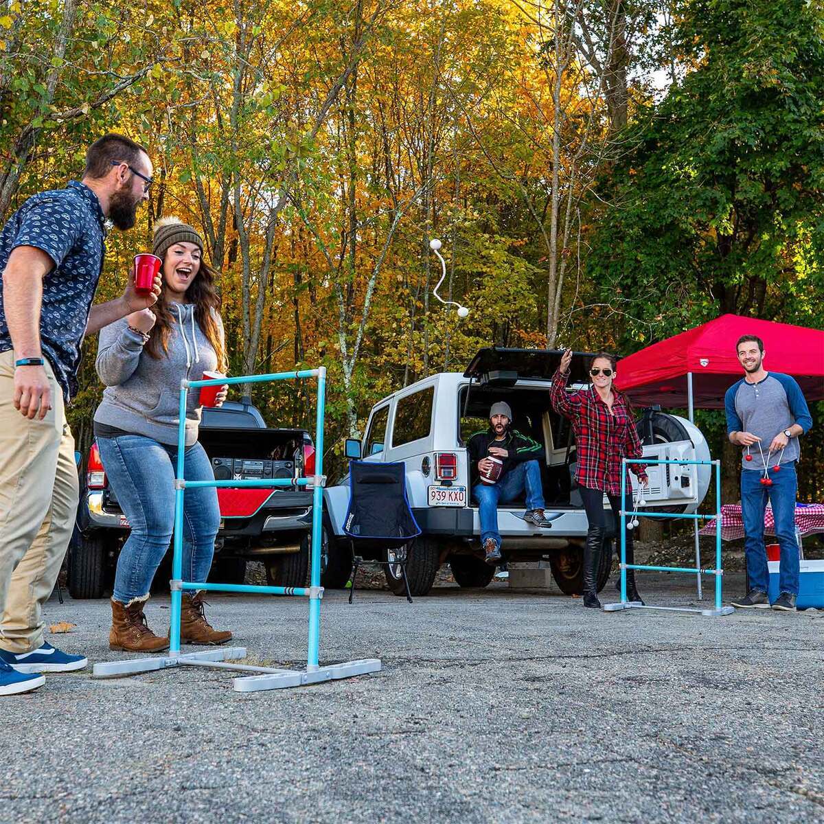 Franklin Sports Family Ladderball Set 4 Franklin Sports Family Ladderball Set
