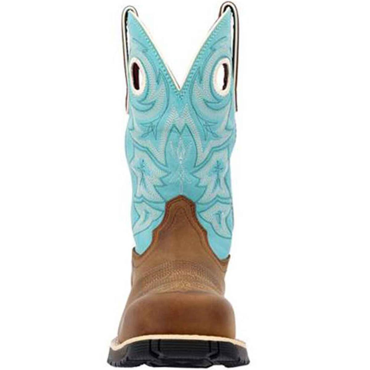 Rocky Women's Rosemary Composite Toe Waterproof 11in Western Work Boots