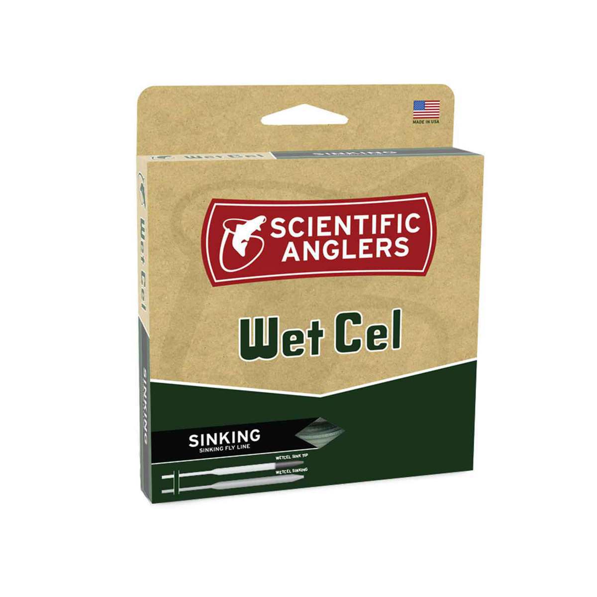 Scientific Anglers WetCel General Purpose Sink Tip Fly Fishing Line