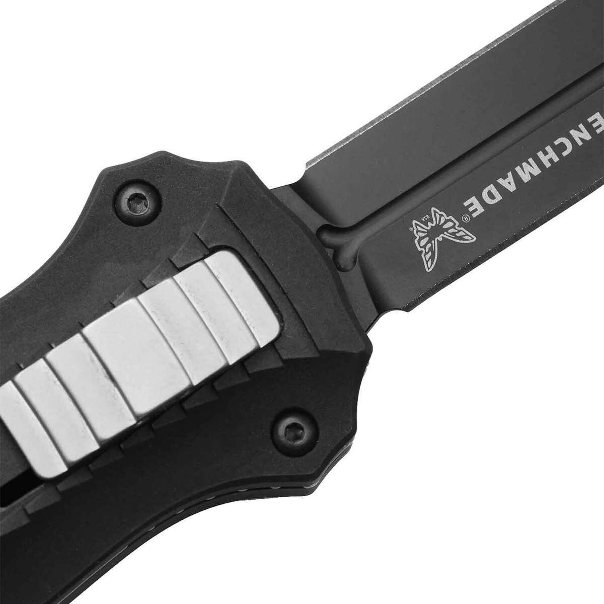 Benchmade Mini Infidel 3.1 inch Automatic Knife - Black 4 Benchmade Mini Infidel 3.1 inch Automatic Knife - Black