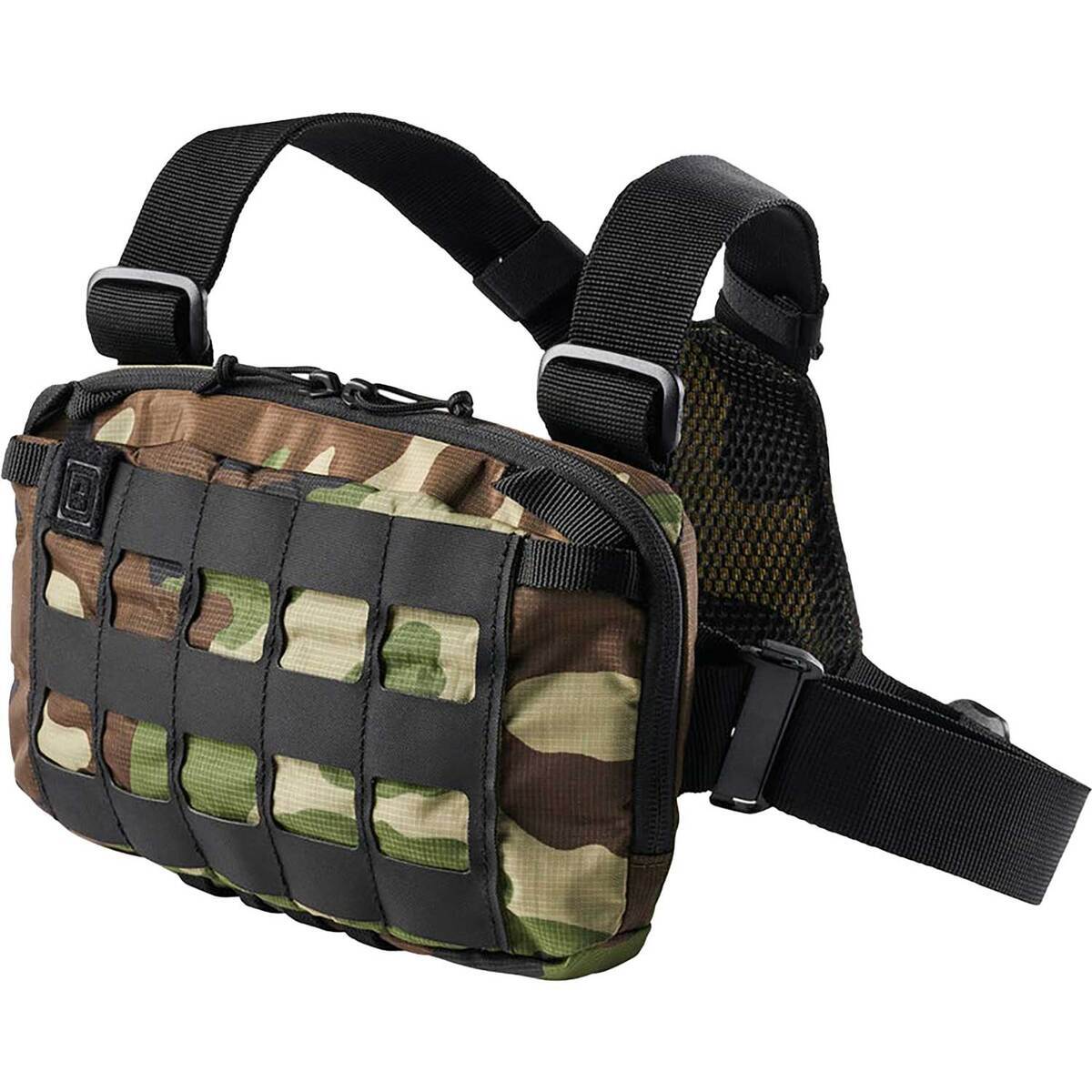 5.11 Skyweight Survival Chest Pack - Woodland Camo 3 5.11 Skyweight Survival Chest Pack - Woodland Camo