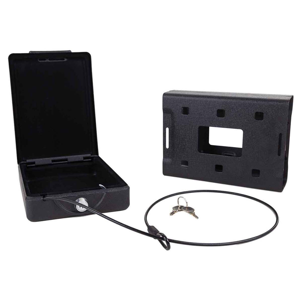 Bulldog Personal Car Key Lock Pistol Safe - Black