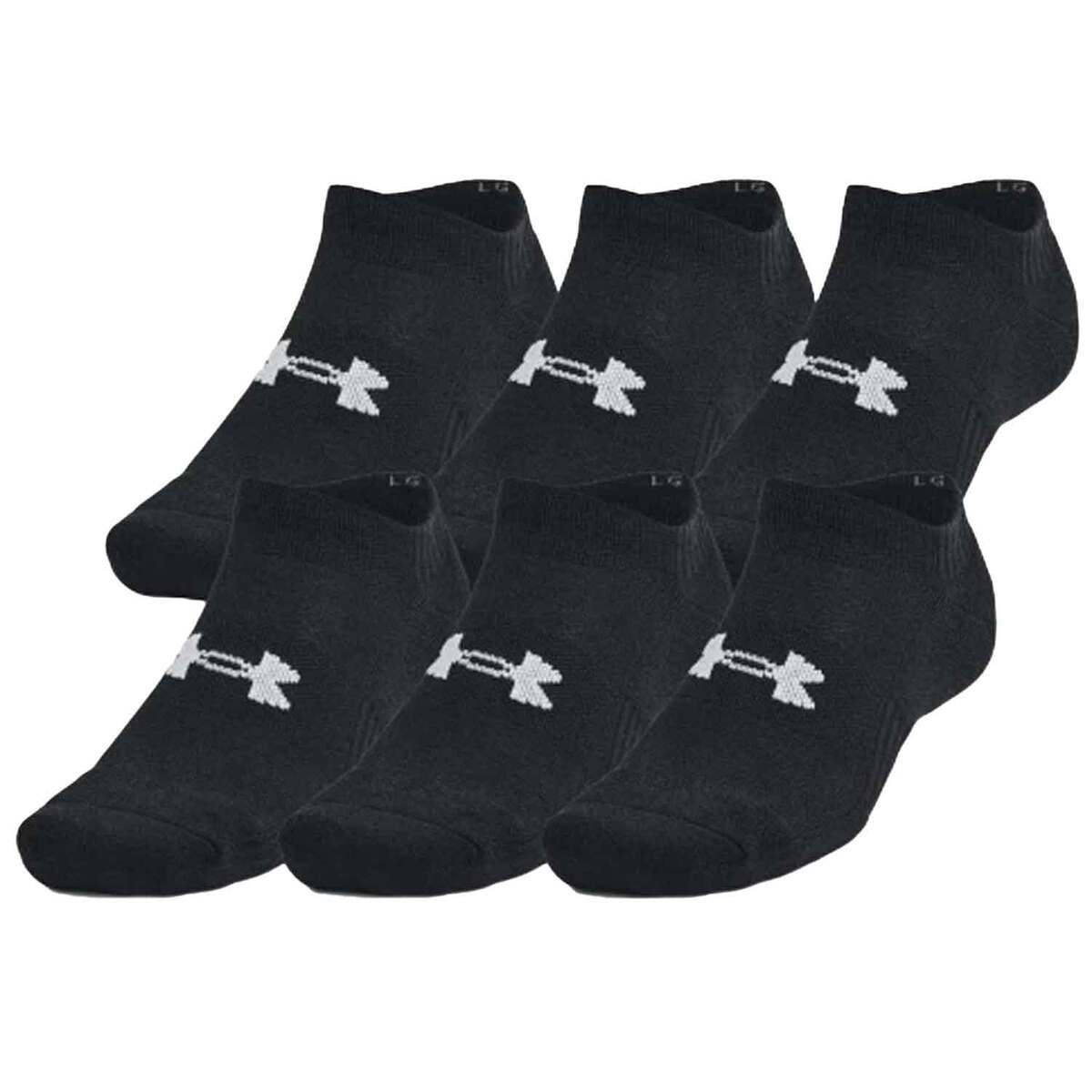 Under Armour Training 6 Pack No Show Socks