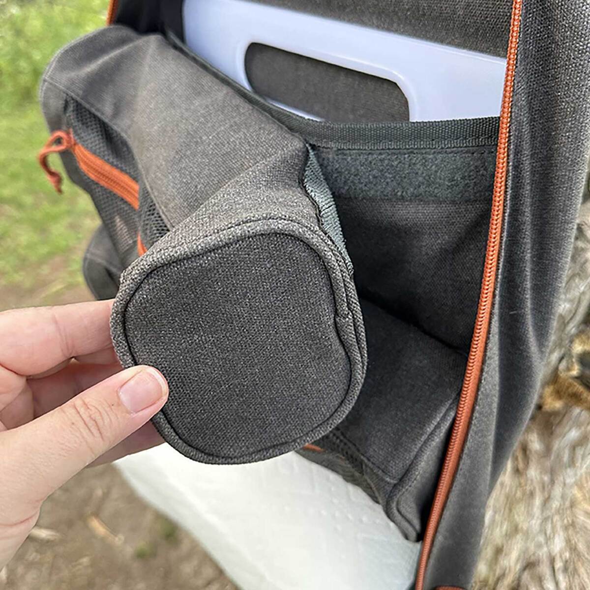 Alps Mountaineering Camp Kitchen Carrier - Charcoal/Terracotta 7 Alps Mountaineering Camp Kitchen Carrier - Charcoal/Terracotta