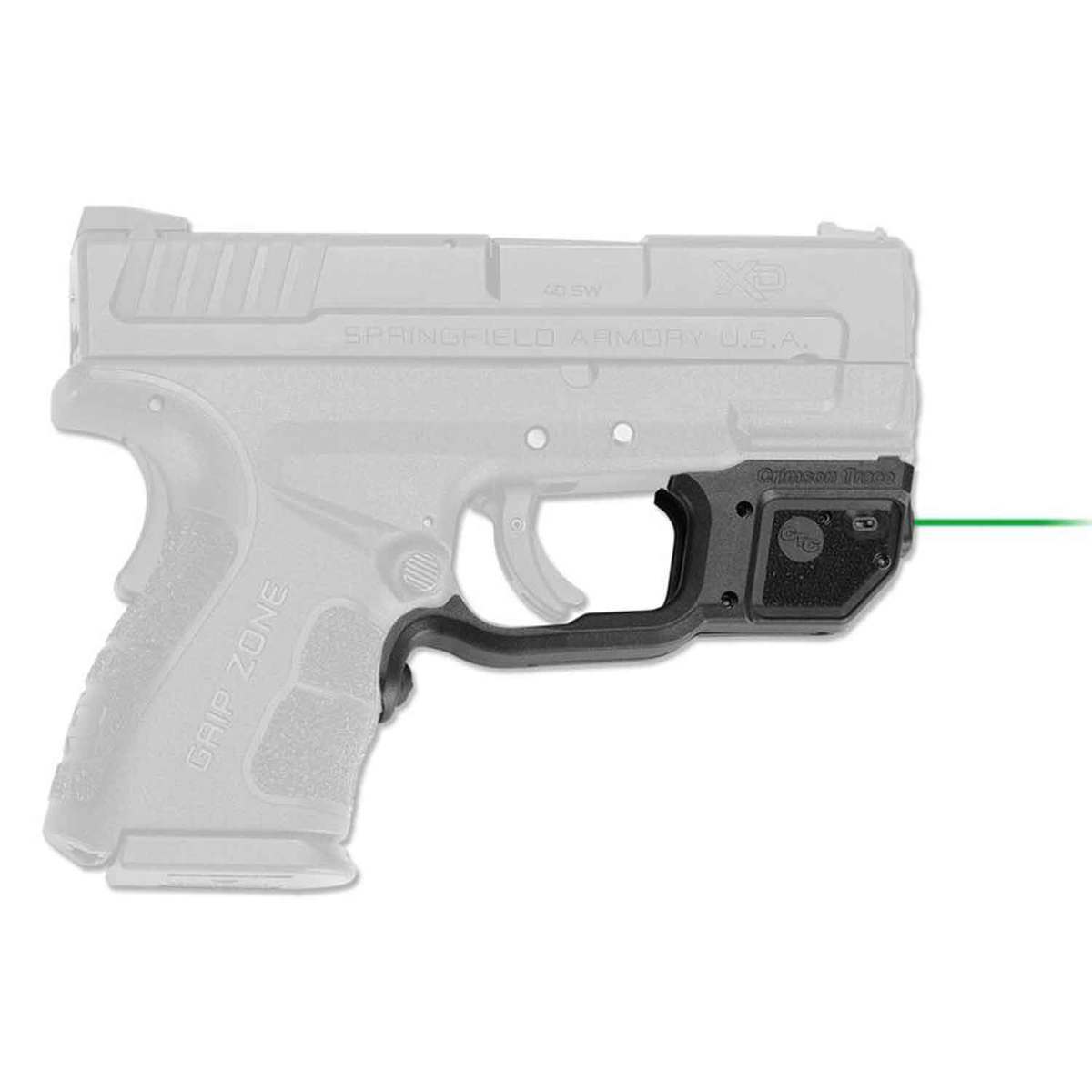 Crimson Trace LG-496G Laserguard Springfield Armory XD MOD.2 Laser Sight - Green