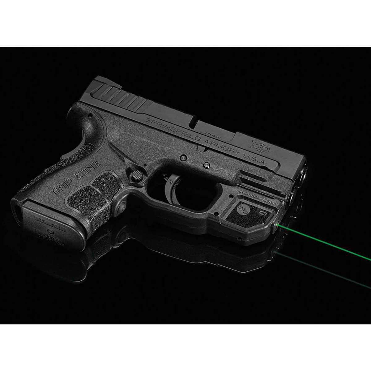 Crimson Trace LG-496G Laserguard Springfield Armory XD MOD.2 Laser Sight - Green