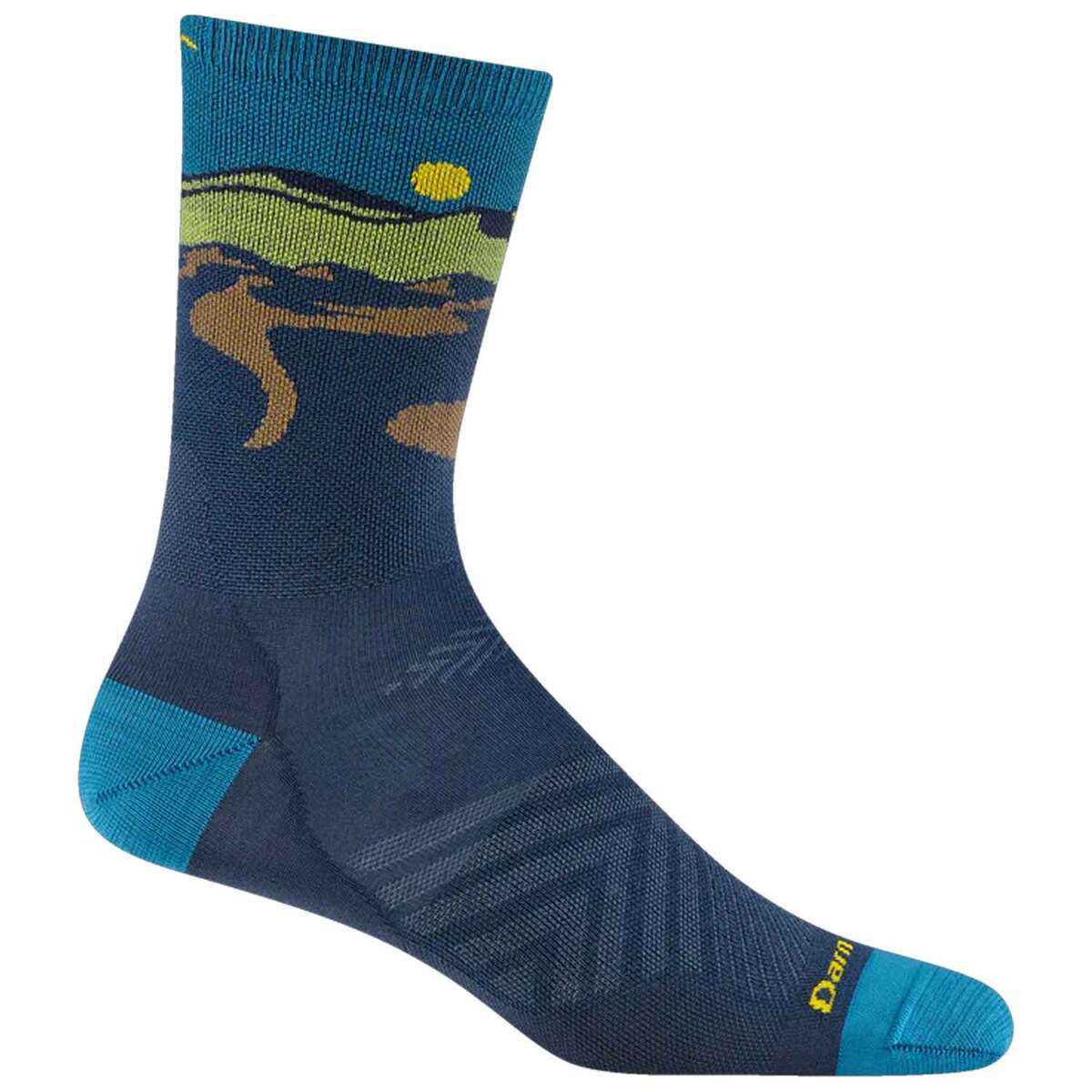 Darn Tough Men's Ridge Runner Ultra-Lightweight Running Socks - Midnight - L