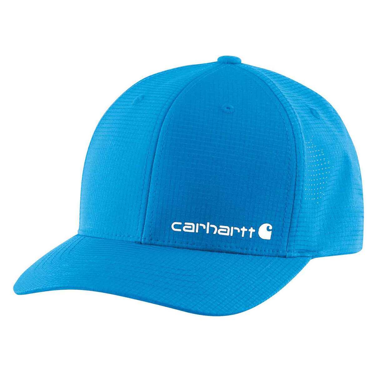 Carhartt Men's Force Logo Graphic Adjustable Hat - Azure Blue - One Size Fits Most