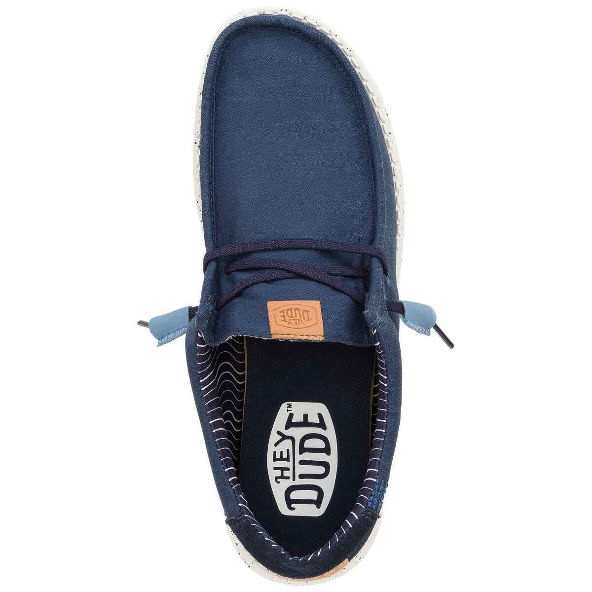 Hey Dude Men's Wally Elevated Basics Casual Shoes 5 Hey Dude Men's Wally Elevated Basics Casual Shoes