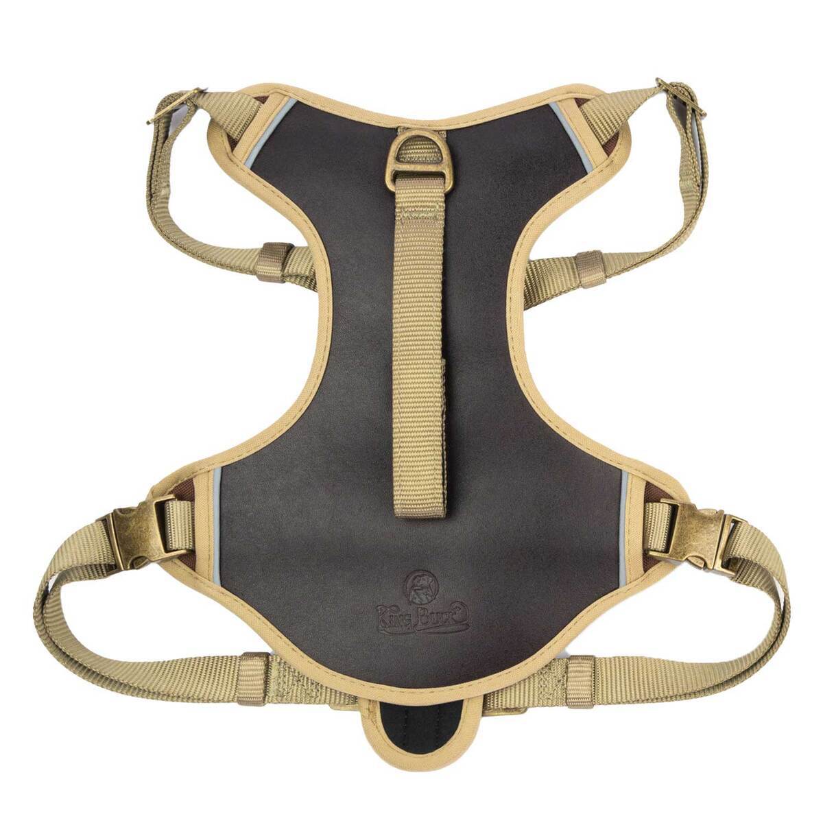 King Buck Leather Dog Harness