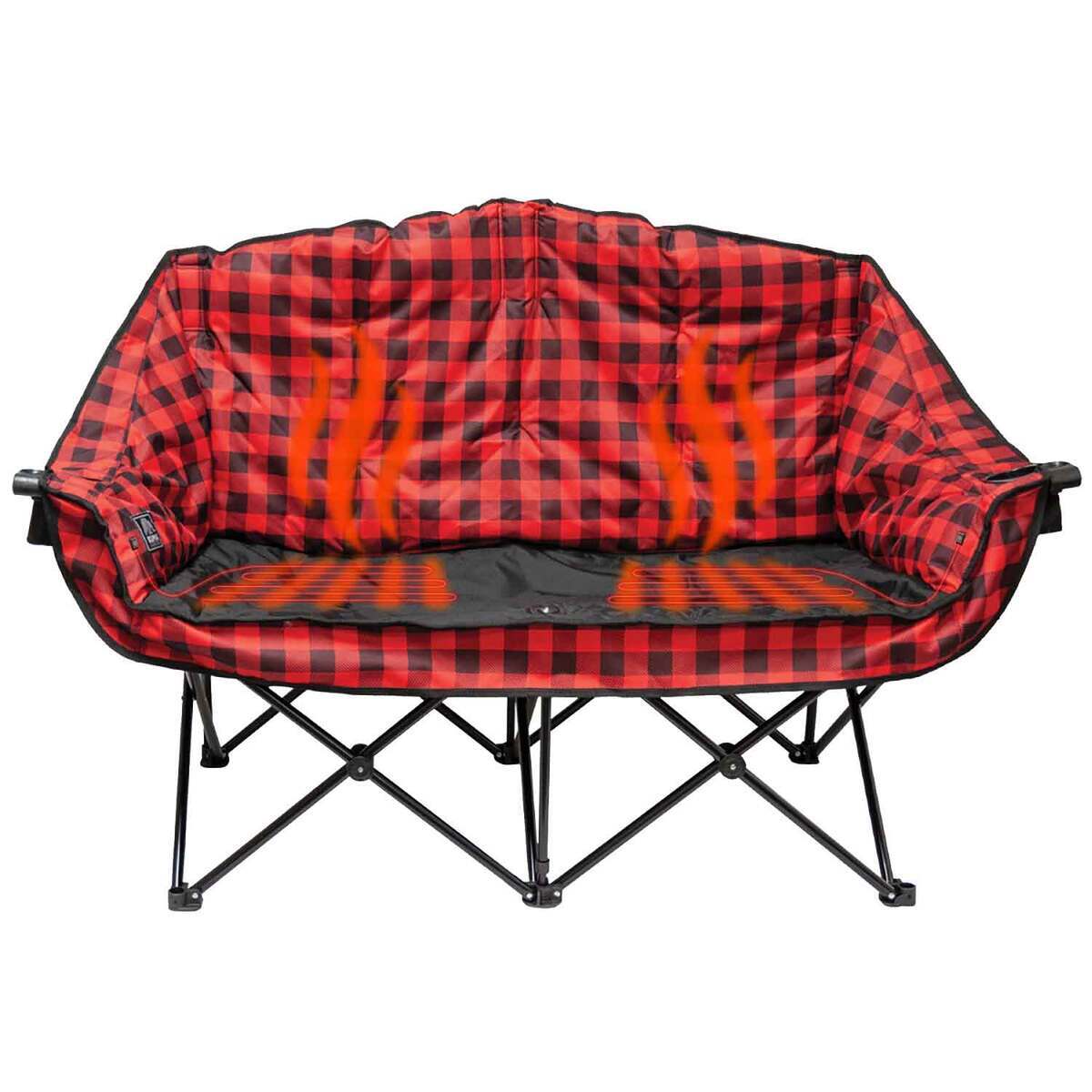 KUMA Bear Buddy Heated Chair - Red/Black 3 KUMA Bear Buddy Heated Chair - Red/Black