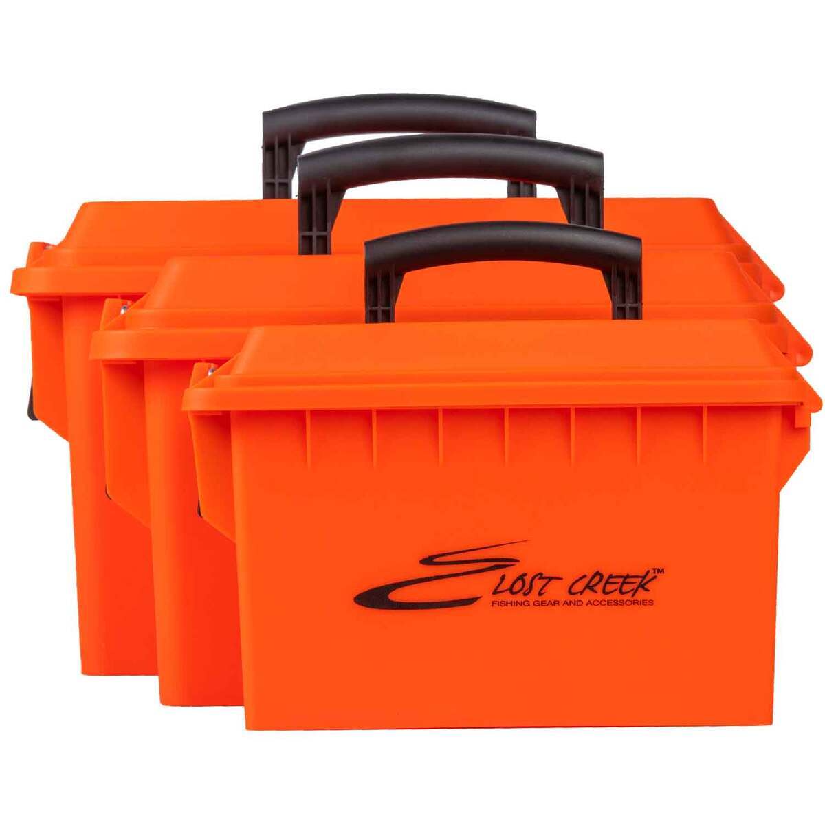 Lost Creek 3pc Dry Storage Box Set - Orange