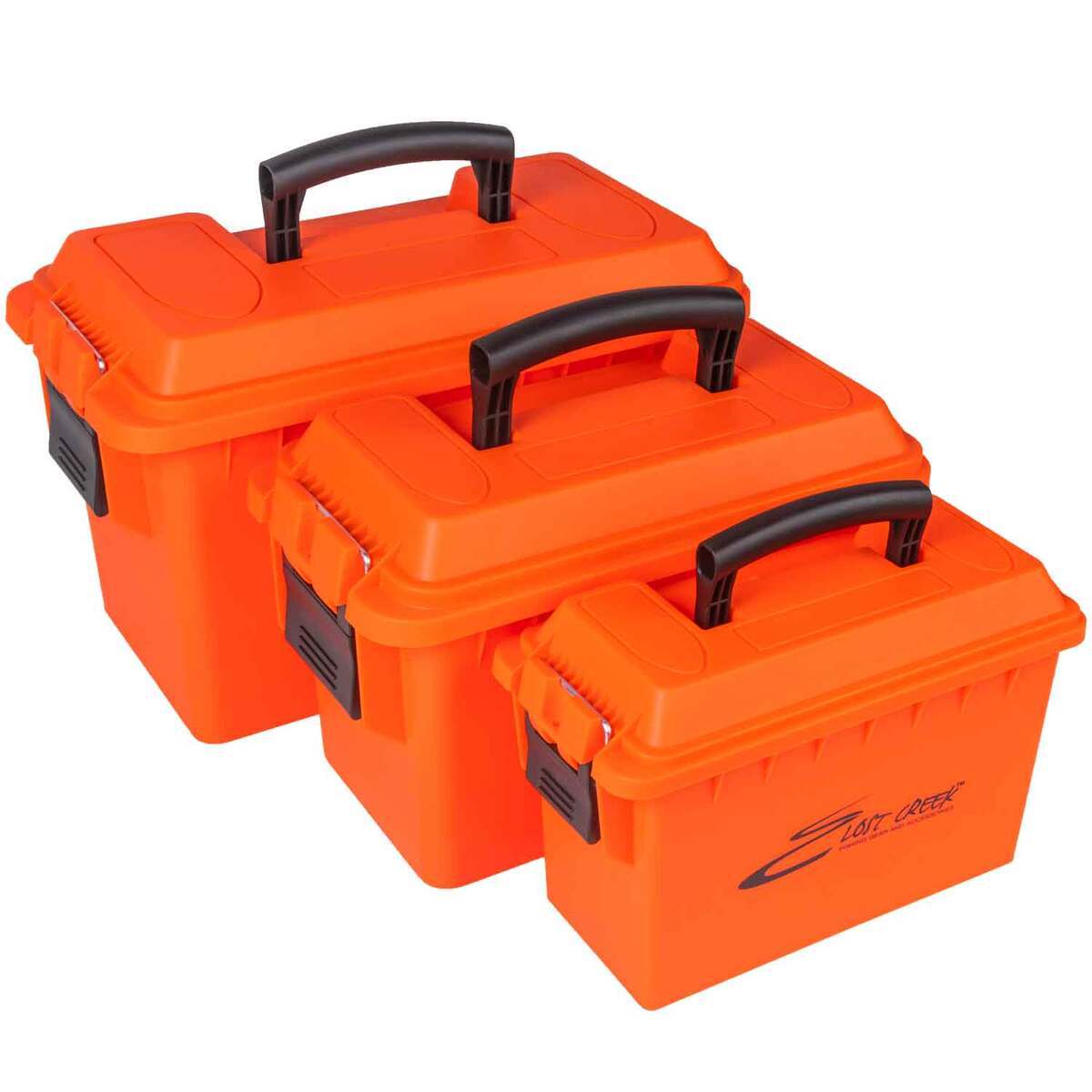 Lost Creek 3pc Dry Storage Box Set - Orange 6 Lost Creek 3pc Dry Storage Box Set - Orange