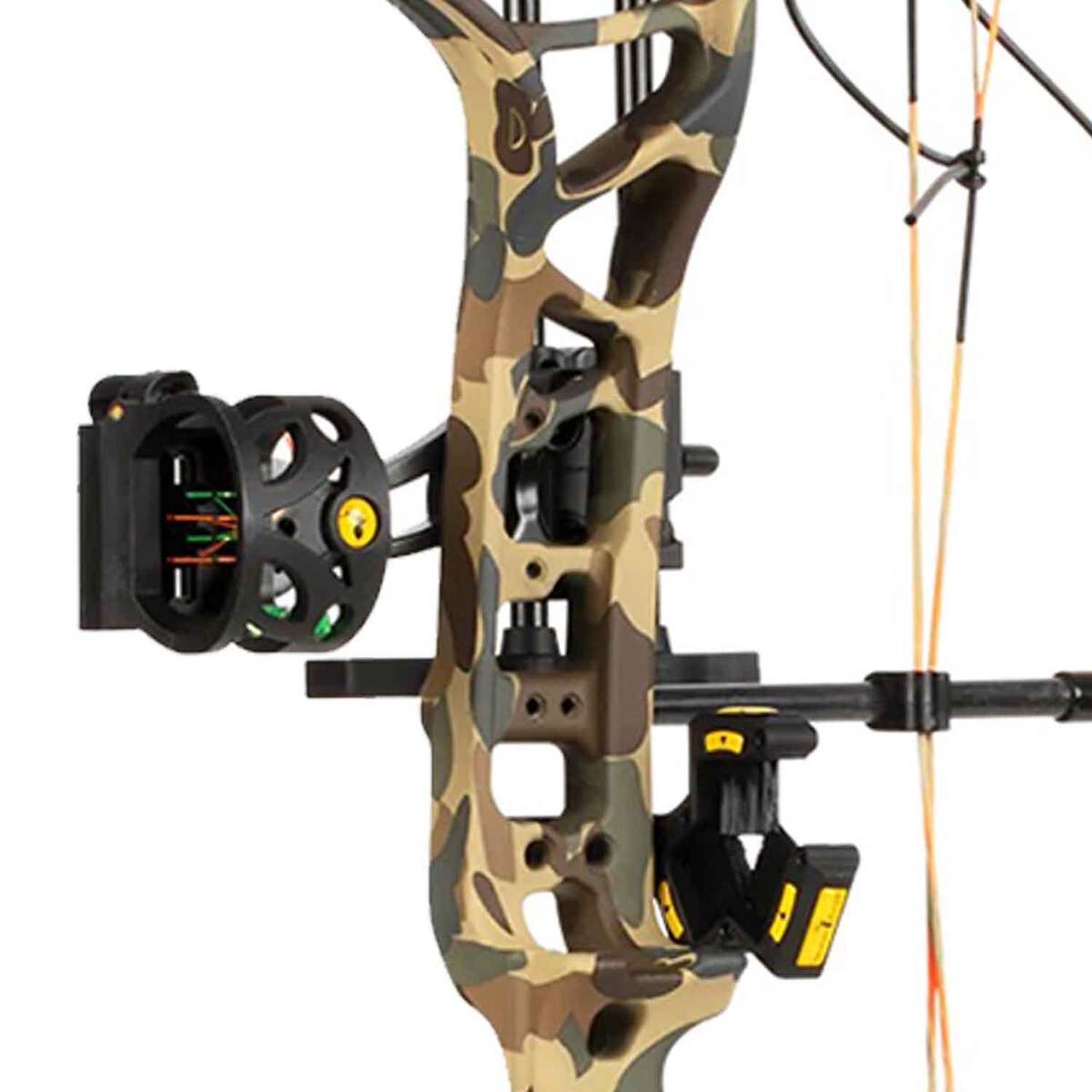 Bear Archery Legit 10-70lbs Left Hand Fred Bear Camo Compound Bow - RTH Package