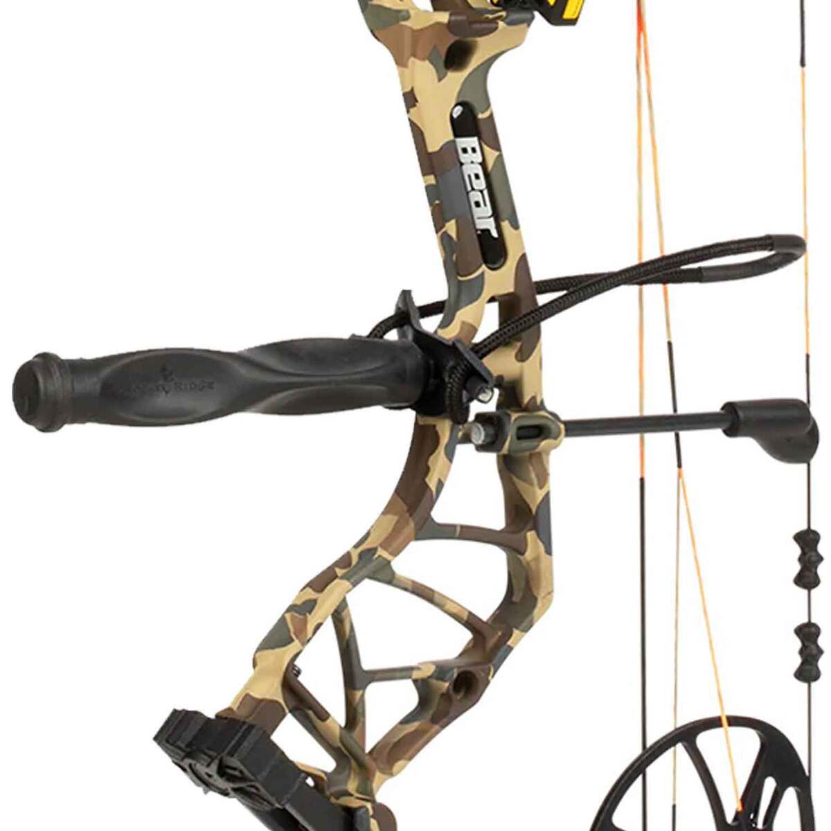 Bear Archery Legit 10-70lbs Left Hand Fred Bear Camo Compound Bow - RTH Package 3 Bear Archery Legit 10-70lbs Left Hand Fred Bear Camo Compound Bow - RTH Package