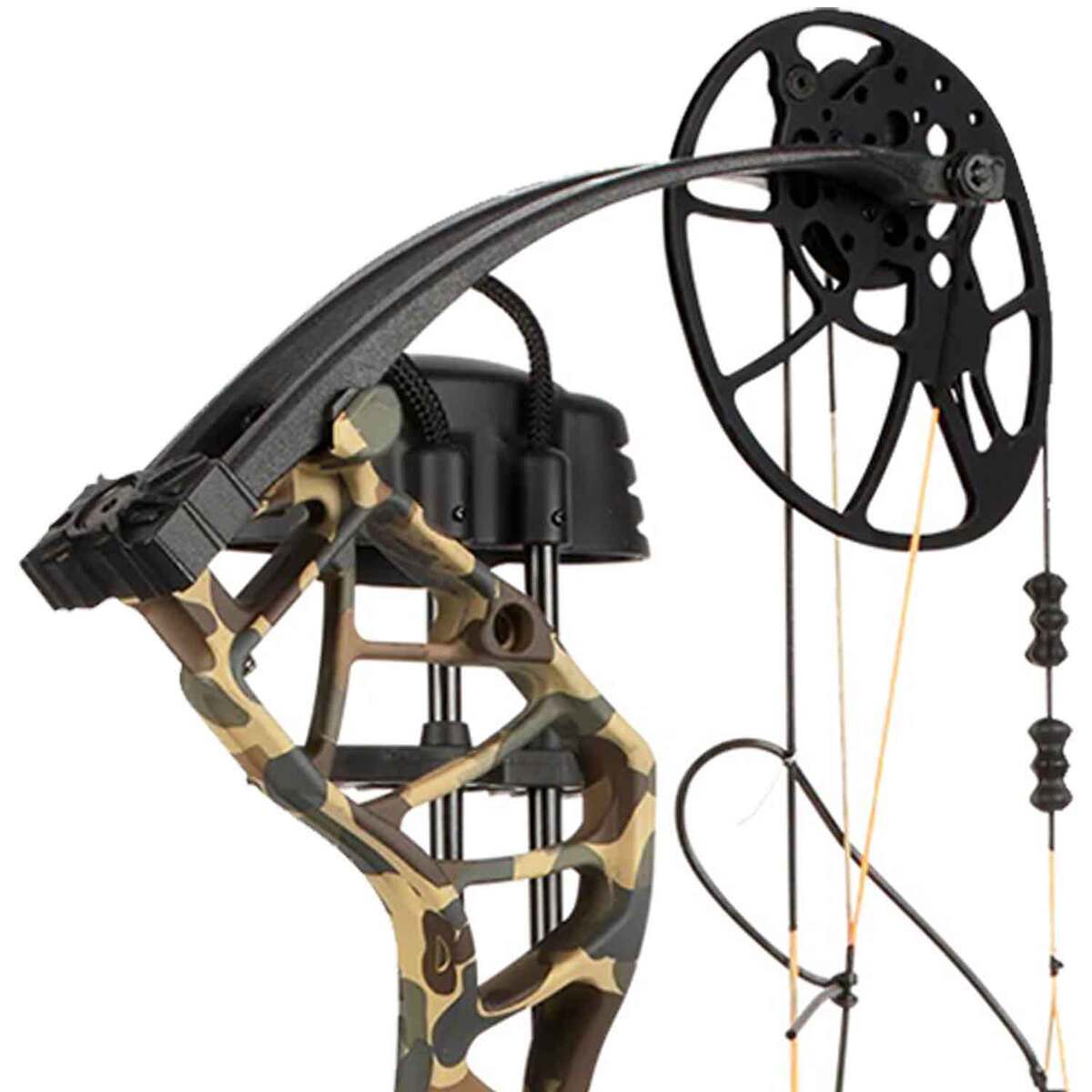 Bear Archery Legit 10-70lbs Left Hand Fred Bear Camo Compound Bow - RTH Package 4 Bear Archery Legit 10-70lbs Left Hand Fred Bear Camo Compound Bow - RTH Package