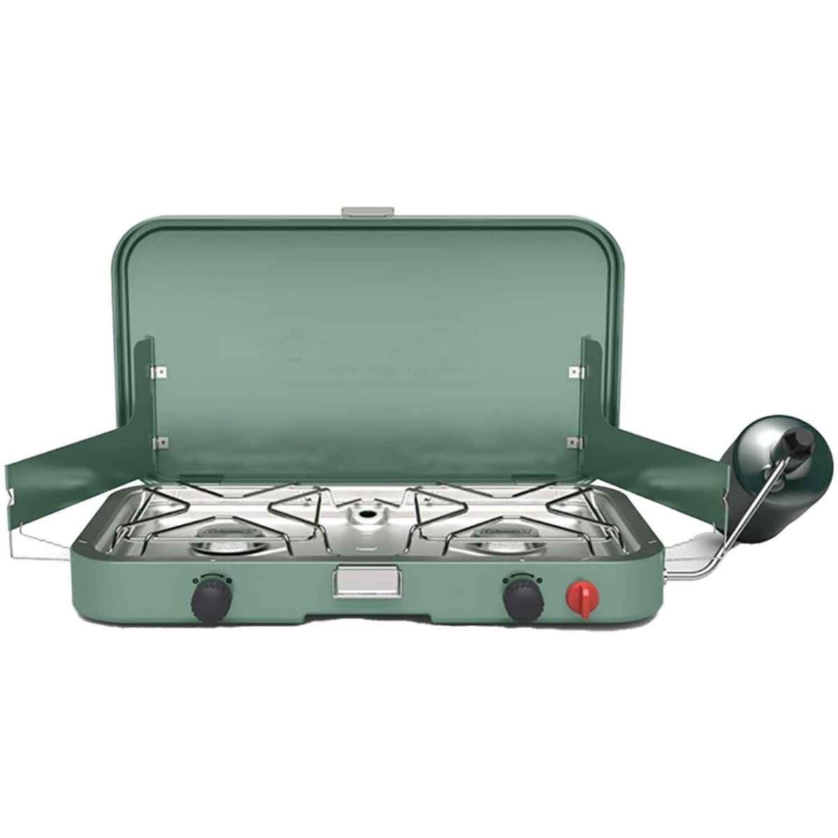 Coleman Cascade 222 2-Burner Camping Stove - Green