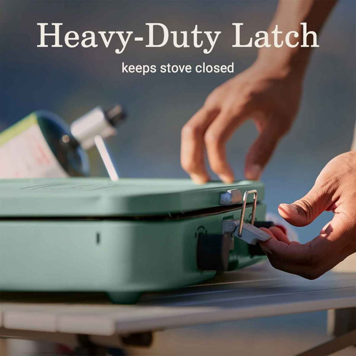 Coleman Cascade 222 2-Burner Camping Stove - Green 3 Coleman Cascade 222 2-Burner Camping Stove - Green